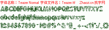 查看字体及作者详细介绍