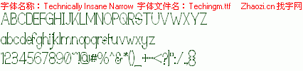 查看字体及作者详细介绍