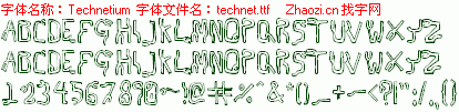 查看字体及作者详细介绍