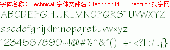 查看字体及作者详细介绍