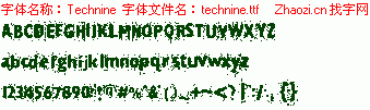 查看字体及作者详细介绍