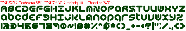 查看字体及作者详细介绍