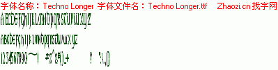 查看字体及作者详细介绍