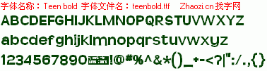 查看字体及作者详细介绍