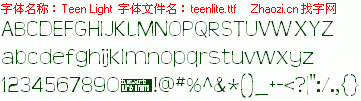 查看字体及作者详细介绍