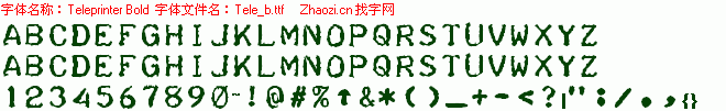 查看字体及作者详细介绍