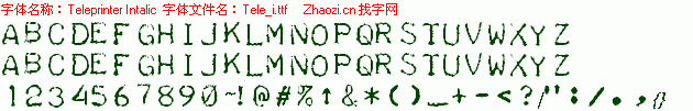 查看字体及作者详细介绍
