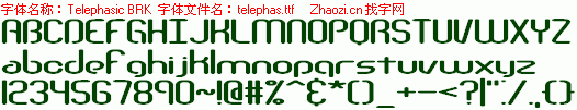 查看字体及作者详细介绍