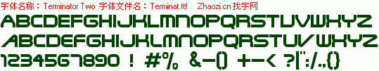 查看字体及作者详细介绍