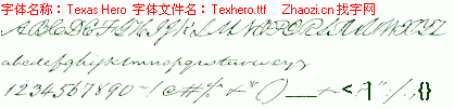 查看字体及作者详细介绍