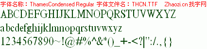 查看字体及作者详细介绍