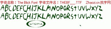 查看字体及作者详细介绍