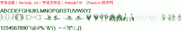 查看字体及作者详细介绍