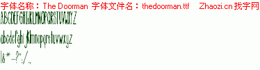 查看字体及作者详细介绍