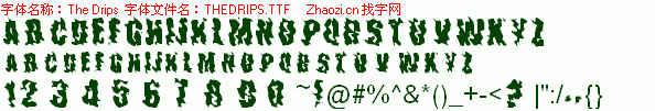 查看字体及作者详细介绍