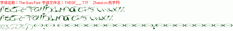 查看字体及作者详细介绍