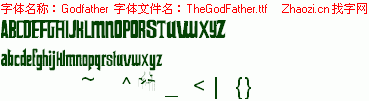 查看字体及作者详细介绍