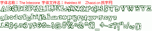 查看字体及作者详细介绍