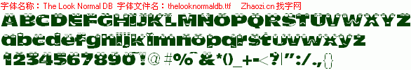 查看字体及作者详细介绍