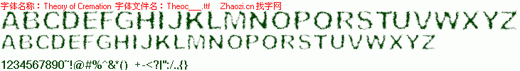 查看字体及作者详细介绍