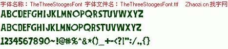 查看字体及作者详细介绍