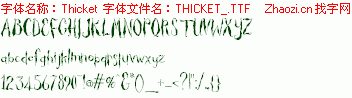 查看字体及作者详细介绍