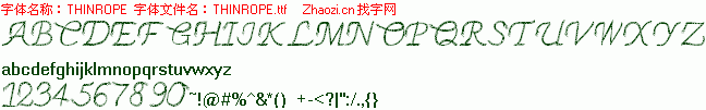 查看字体及作者详细介绍