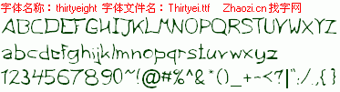 查看字体及作者详细介绍