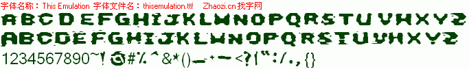 查看字体及作者详细介绍