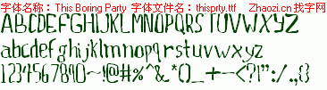 查看字体及作者详细介绍
