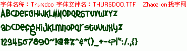 查看字体及作者详细介绍
