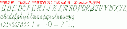 查看字体及作者详细介绍