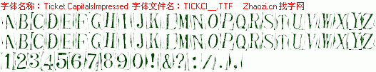 查看字体及作者详细介绍
