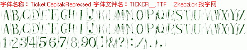 查看字体及作者详细介绍