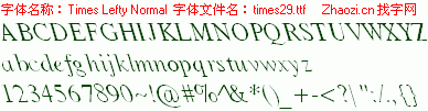 查看字体及作者详细介绍