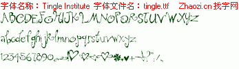 查看字体及作者详细介绍