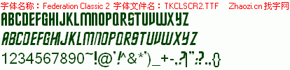 查看字体及作者详细介绍