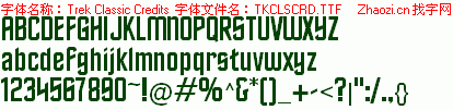 查看字体及作者详细介绍