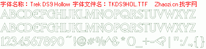 查看字体及作者详细介绍