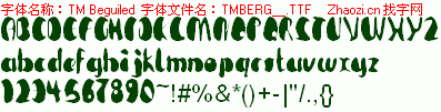 查看字体及作者详细介绍