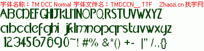 查看字体及作者详细介绍