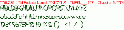 查看字体及作者详细介绍