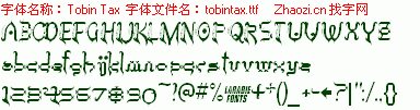 查看字体及作者详细介绍