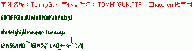 查看字体及作者详细介绍