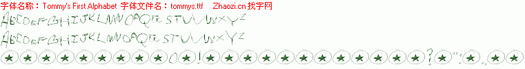 查看字体及作者详细介绍