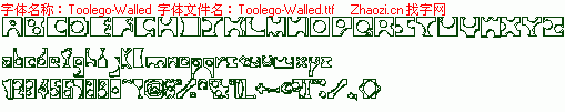 查看字体及作者详细介绍