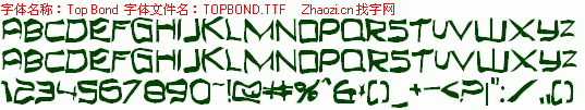 查看字体及作者详细介绍