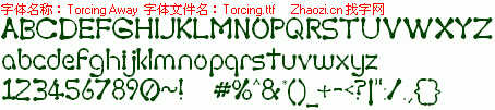 查看字体及作者详细介绍