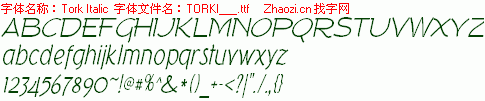 查看字体及作者详细介绍