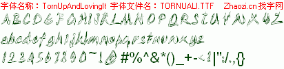 查看字体及作者详细介绍